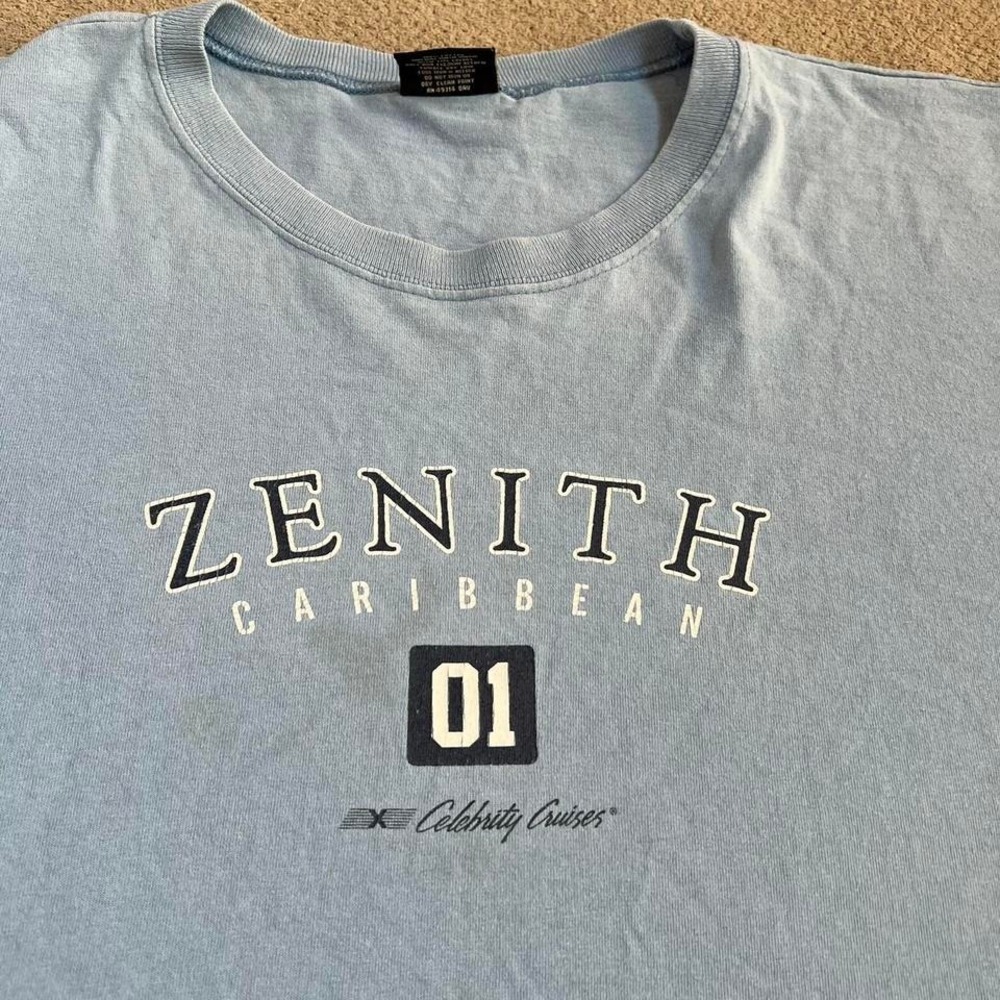 Vintage 2000s zenith Caribbean tee Size XL fits XXL